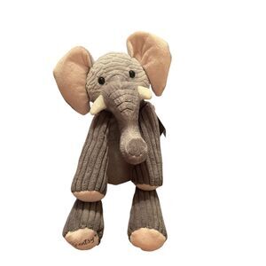 New Scentsy Buddy Gray Ollie The Elephant Plush Stuffed Animal 17"